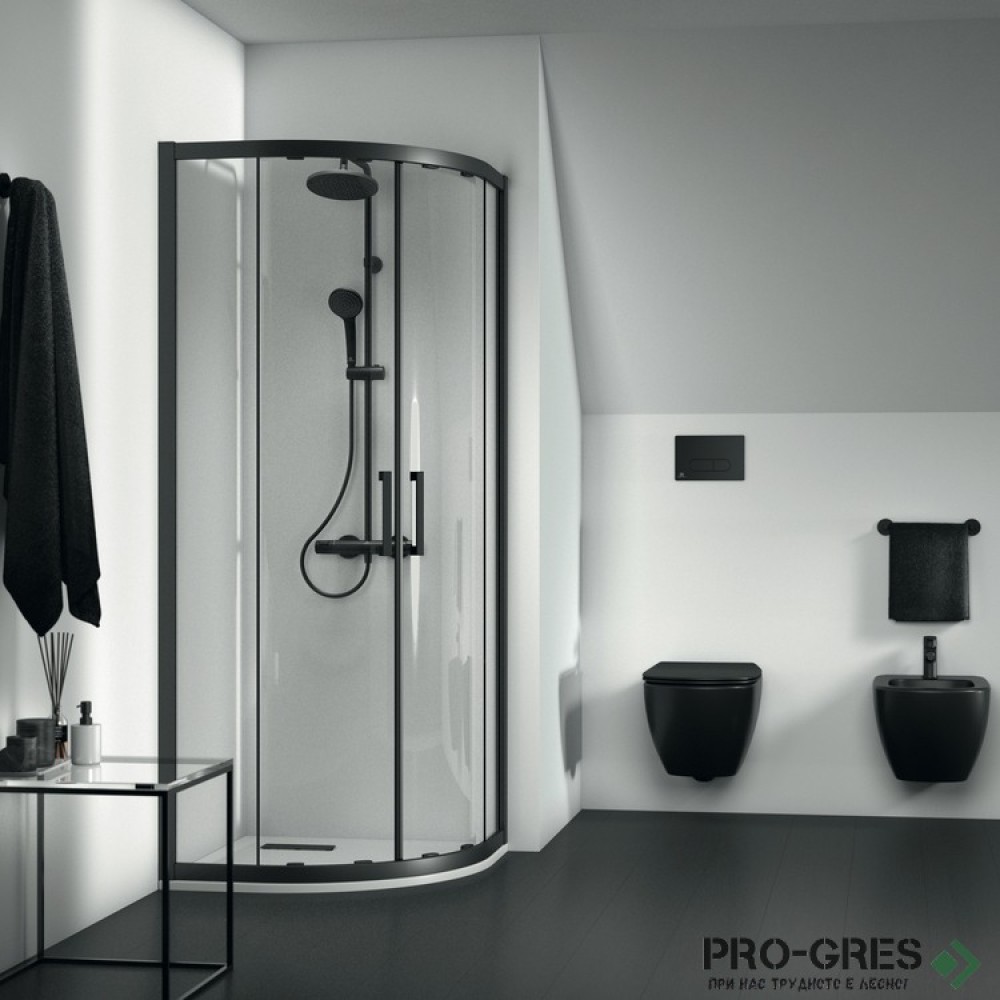 Заоблена душ кабина 80x80cm Ideal Standart Connect 2 K9250ЕО