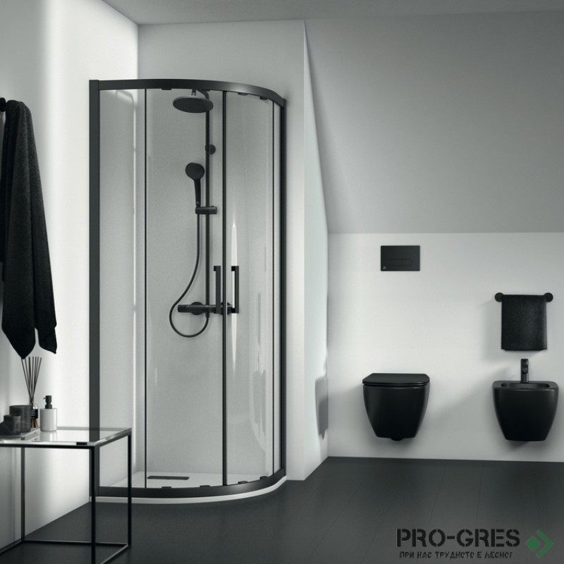 Заоблена душ кабина 80x80cm Ideal Standart Connect 2 K9250ЕО
