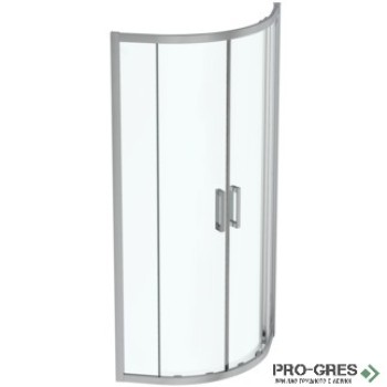 Заоблена душ кабина 80x80cm Ideal Standart Connect 2 K9250ЕО