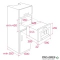Автоматична кафемашина с кафемелачка, за вграждане Teka Е.8011.ЧЕ