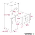 Автоматична кафемашина с кафемелачка, за вграждане Teka Е.8010.ЧЕ