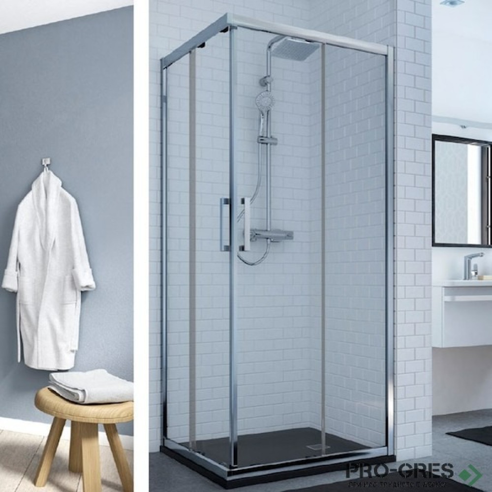 Плъзгаща се врата квадратна или правоъгълна 100 см Ideal Standart Connect 2 K9262EO