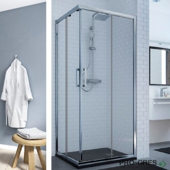 Плъзгаща се врата квадратна или правоъгълна 100 см Ideal Standart Connect 2 K9262EO