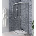 Душ кабина овална Connect 2 сребро 100x100cm Ideal Standart K9252ЕО