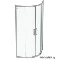 Заоблена душ кабина 90x90cm Ideal Standart Connect 2 K9251ЕО