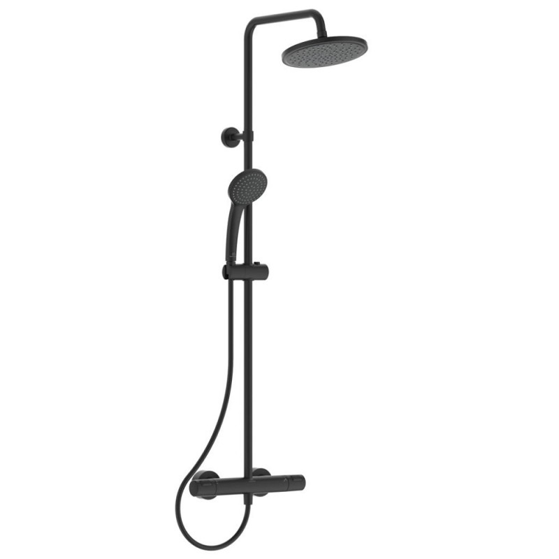 Душ система Ceratherm T25 с термостатен стенен смесител за душ, Ideal Standart, A7545XG