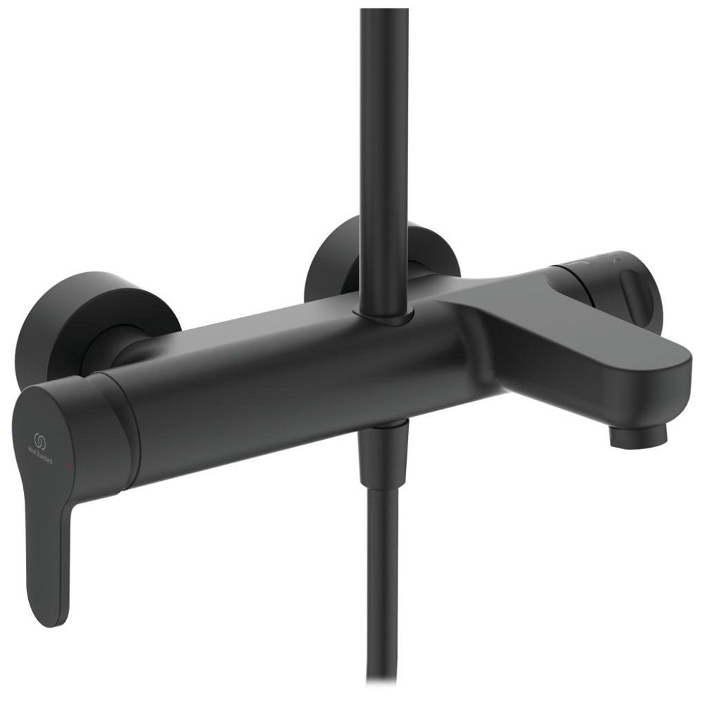 Душ система Cerafine O с едноръкохватков смесител за вана/душ, Ideal Standart, BC525XG