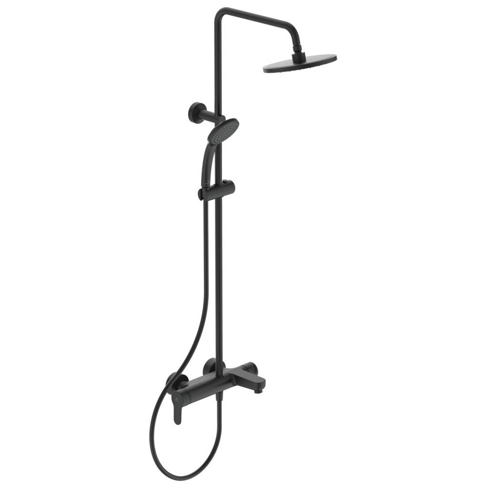 Душ система Cerafine O с едноръкохватков смесител за вана/душ, Ideal Standart, BC525XG