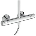 Душ система Ceratherm T25+ със стенен термостатен смесител за душ, Ideal Standart, A7210XG