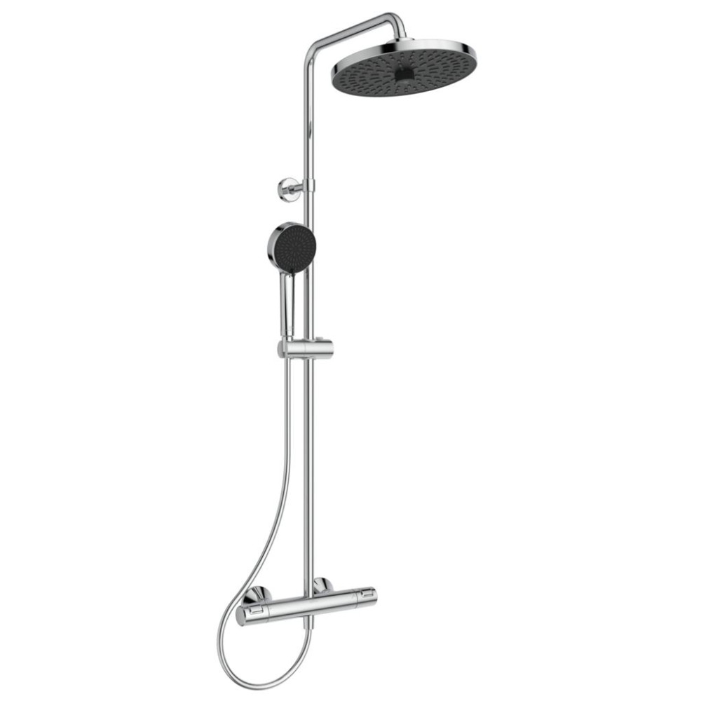 Душ система Ceratherm T25+ със стенен термостатен смесител за душ, Ideal Standart, A7210XG
