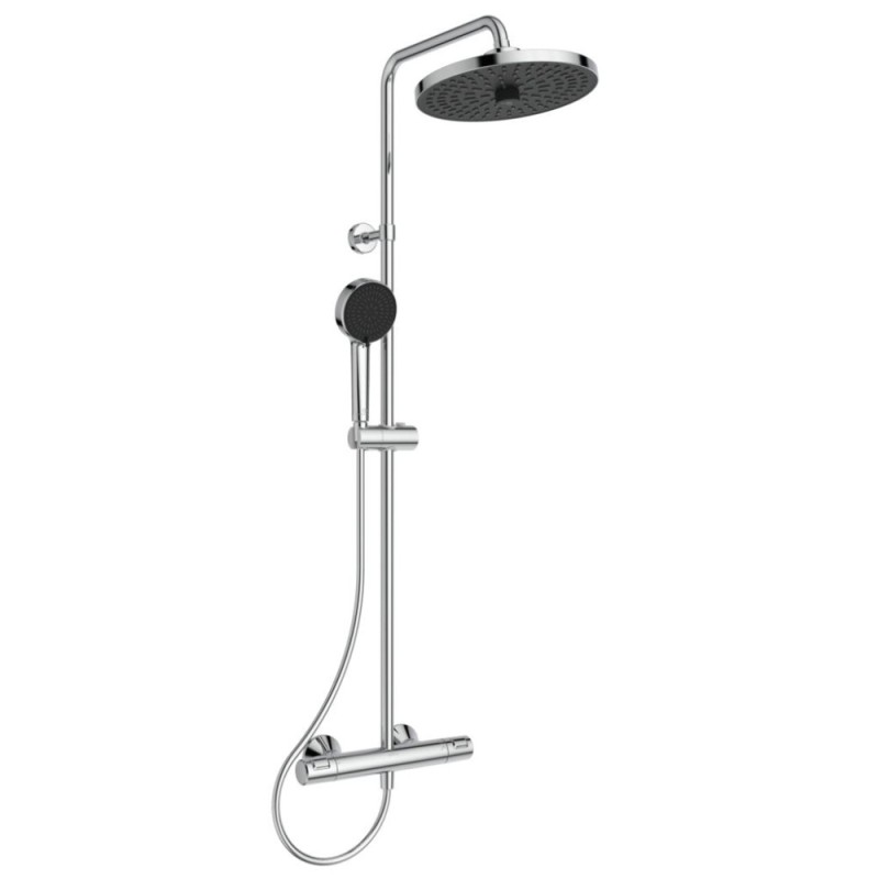 Душ система Ceratherm T25+ със стенен термостатен смесител за душ, Ideal Standart, A7210XG