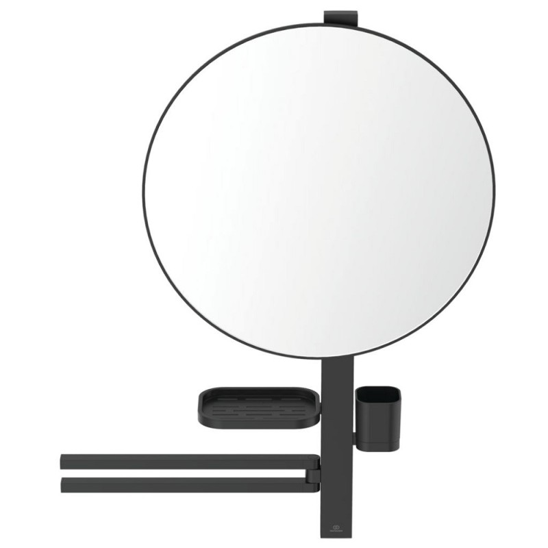 Окачване 800 mm с аксесоари, черен мат, Ideal Standart, BD587XG