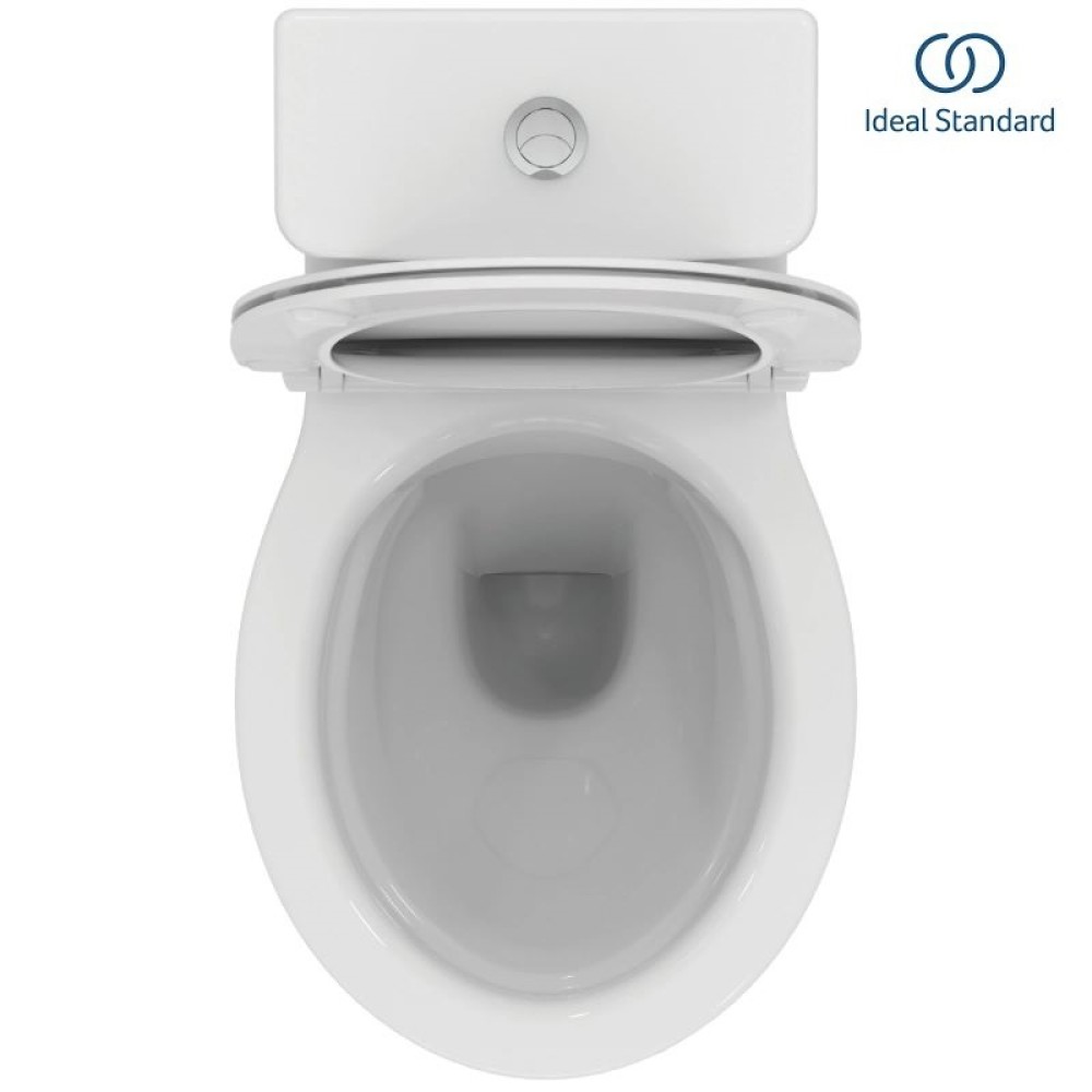 Моноблок  RimLS+ с комбинирано оттичане бял IDEAL STANDARD EUROVIT W007501