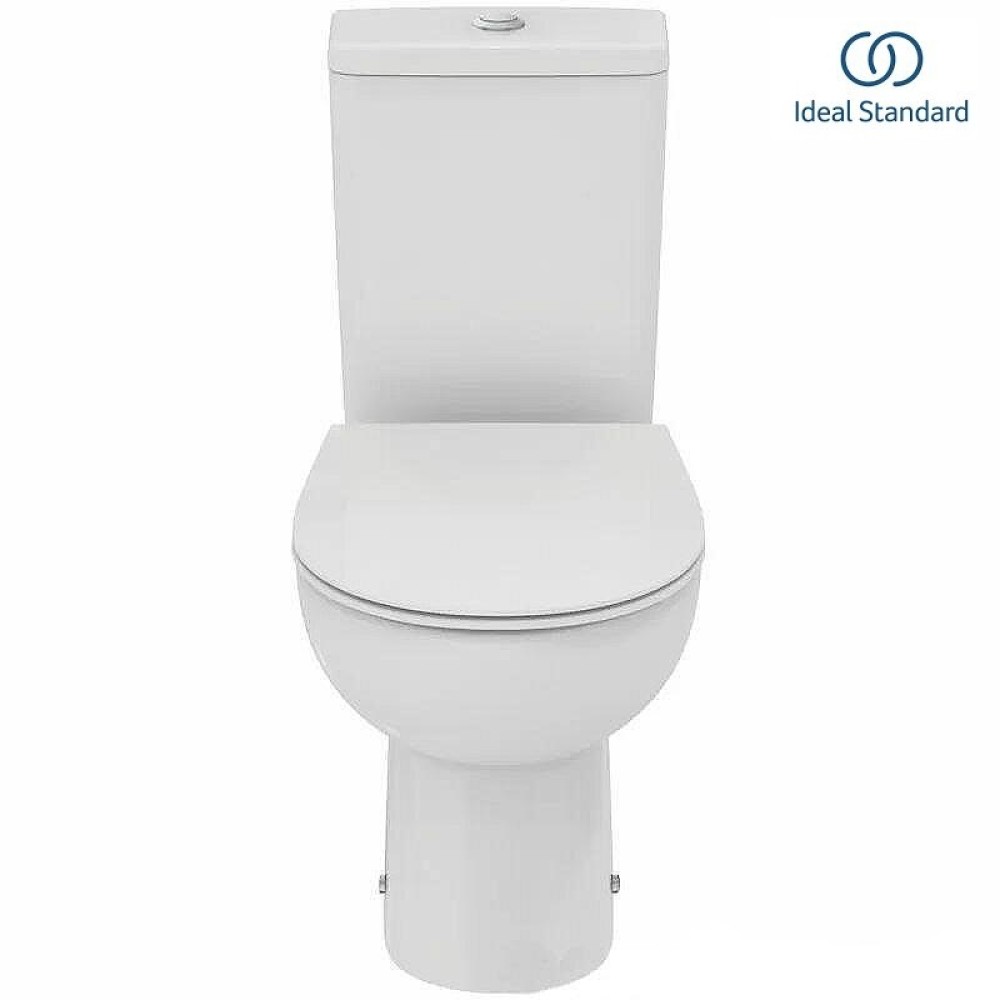 Моноблок  RimLS+ с комбинирано оттичане бял IDEAL STANDARD EUROVIT W007501