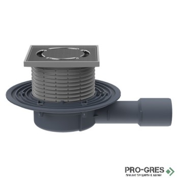 Подов сифон 121х121мм PRIMUS BLUE HL90PRBLUE