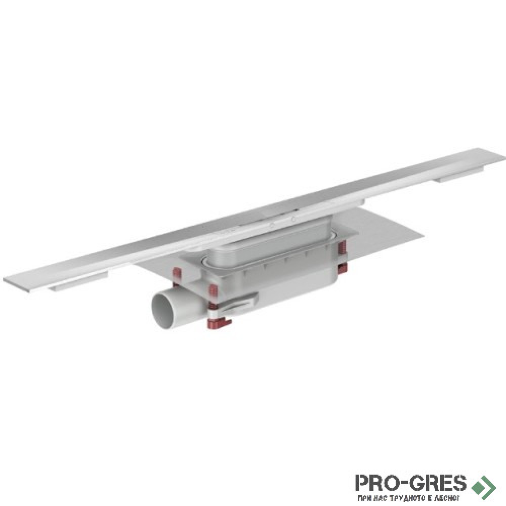 Линеен сифон ф50мм, 90-120см ACO SHOWERDRAIN S+ PLATE