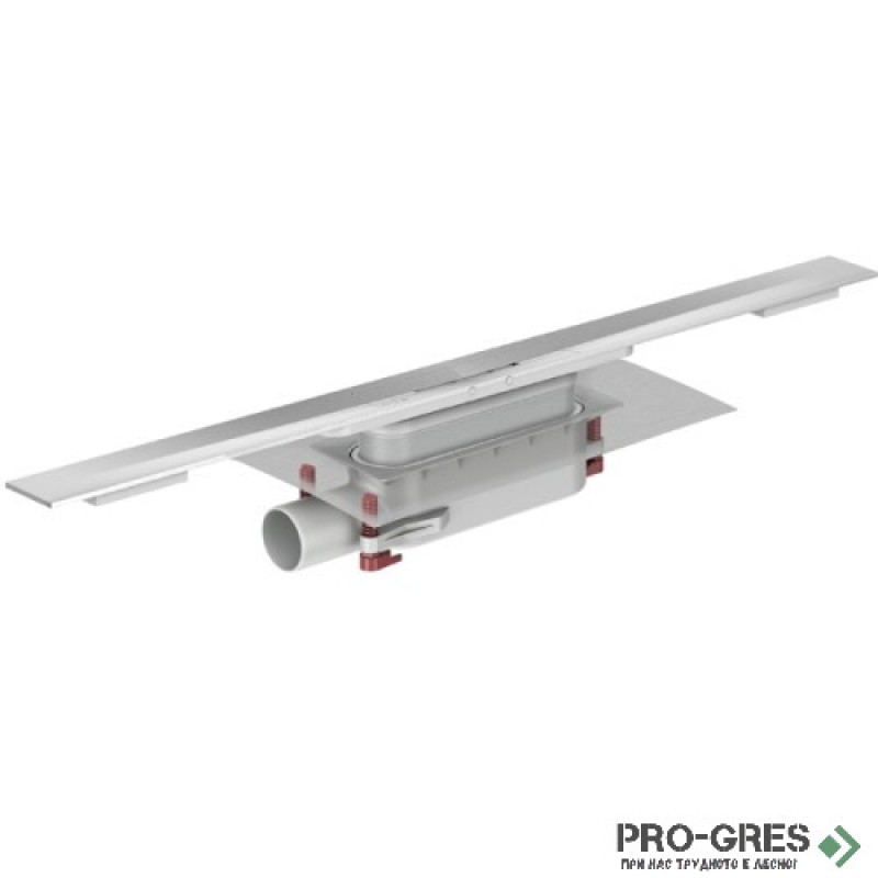 Линеен сифон ф50мм, 90-120см ACO SHOWERDRAIN S+ PLATE