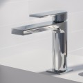 Едноръкохватков смесител за мивка, хром AQG ALPHA 01ALP100CR