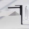Едноръкохватков смесител за мивка купа, черен мат AQG ALPHA XL 01ALP130NG