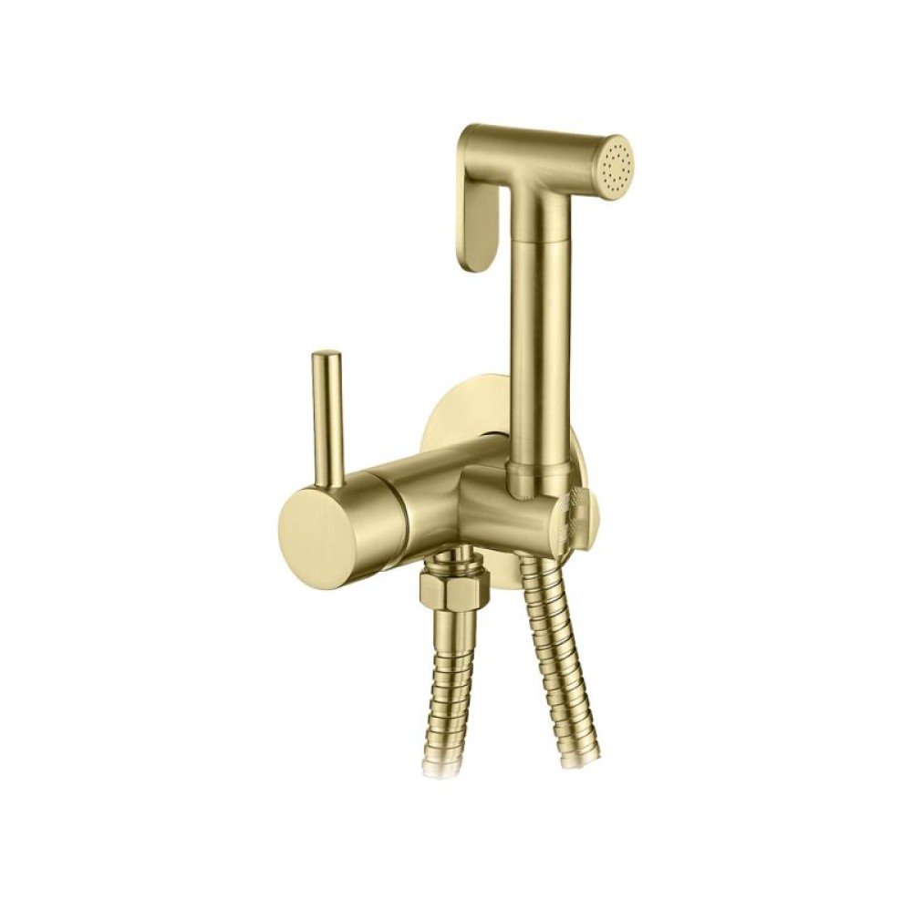 Хигиенен душ за вграждане Драскано/злато Brushed Gold AQG TAUS 34TAU0010920