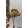Хигиенен душ за вграждане Драскано/злато Brushed Gold AQG TAUS 34TAU0010920