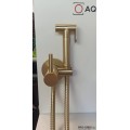 Хигиенен душ за вграждане Драскано/злато Brushed Gold AQG TAUS 34TAU0010920