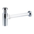 Телескопичен сифон за мивка хром AQG MINIMALISTA 40S020125