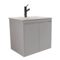 Долен шкаф за баня Beranjena 55x45х63см,бял/опция цвят по RAL, PVC две врати AR055F2 Arvipo