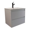 Долен шкаф за баня Beranjena 55x45х63см,бял/опция цвят по RAL, PVC две чекмеджета AR055F Arvipo