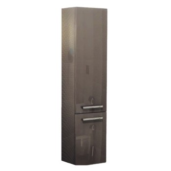 Конзолна колона за баня 25х20х120 см, PVC, бяла/RAL ELEGENCE120 ARVIPO 