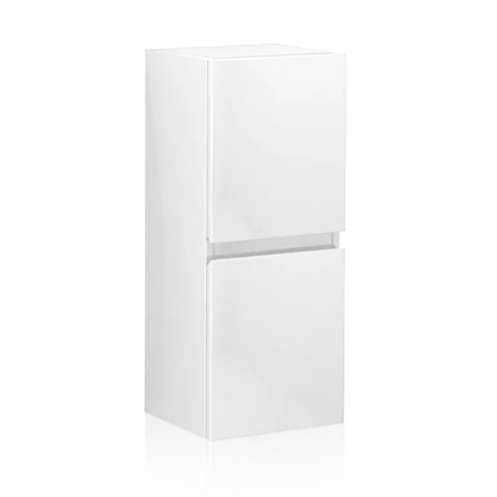 Конзолна колона за баня 25х20х60 см, PVC, бяла/цвят по RAL,две врати, LINE ARVIPO