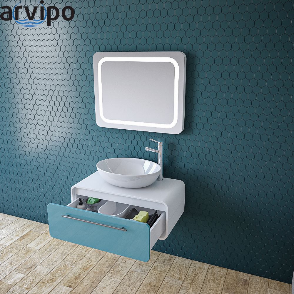 Огледало за баня с LED осветлние 60/70/80см OVAL ARVIPO