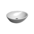 Долен шкаф за баня с мивка бял/дървесен/RAL, PVC чекмдже OVAL ARVIPO