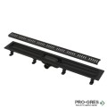 Линеен сифон за баня ALCA PURE APZ101BLACK-650/PURE