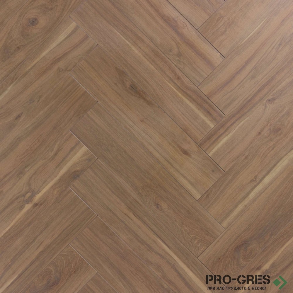 Ламиниран паркет Alsafloor Liberte Herringbone 4V 610 Кария 10мм / 33 клас 4V