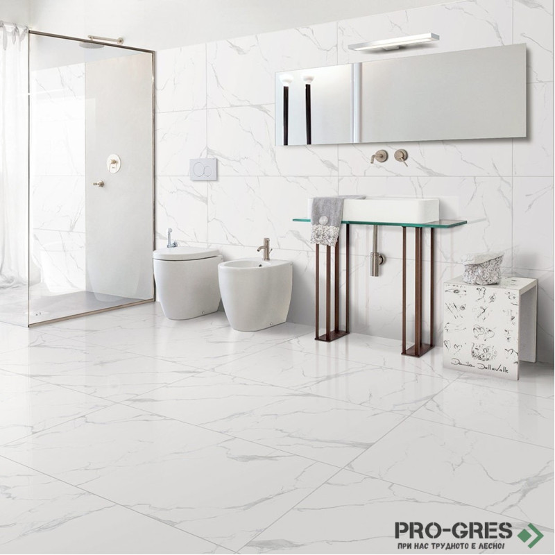 Плочки за баня гранитогрес Anka Classic Carrara
