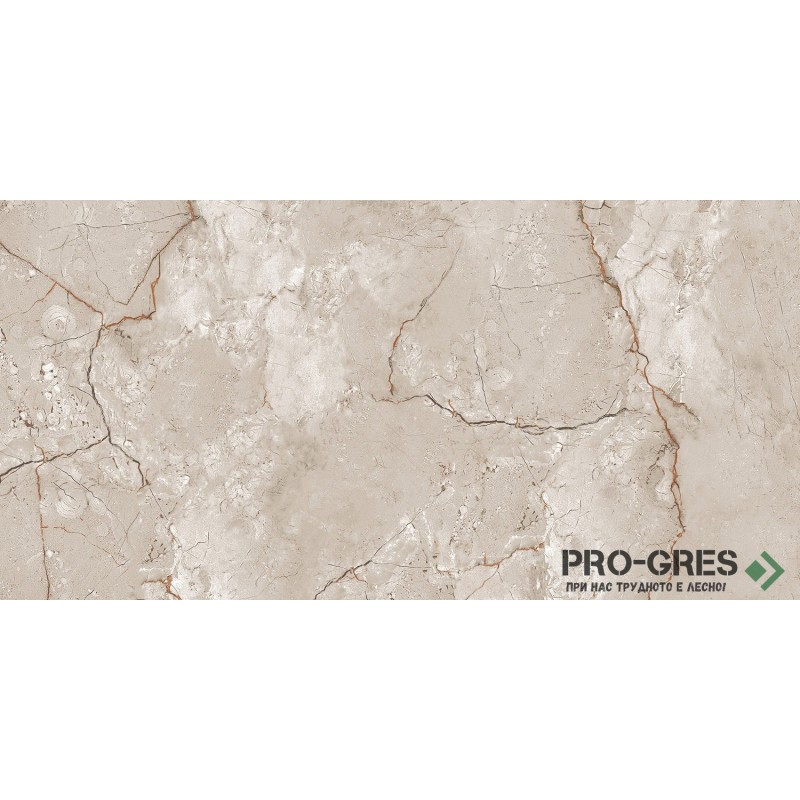 Гранитогрес полиран Anka, Asel Beige 60×120