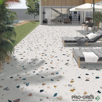Гранитогрес Arcana Stracciatella тип Terrazzo некалиброван 60x60 
