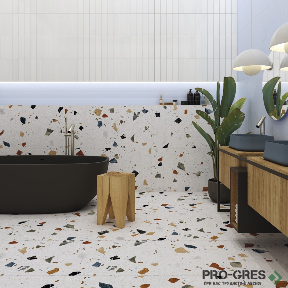 Плочки за баня гранитогрес Arcana Ceramica Stracciatella R Nacar Плочки за баня гранитогрес Arcana Ceramica Stracciatella R Nacar