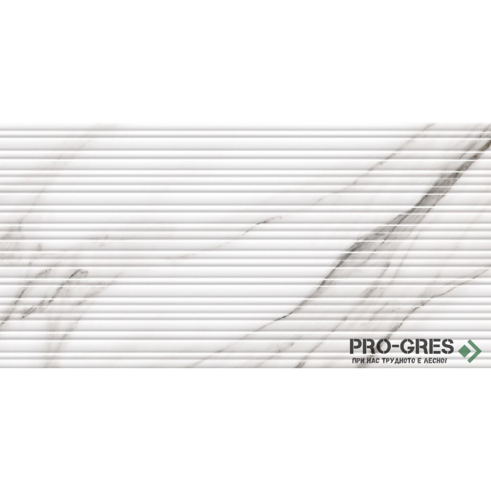 Фаянс Caspio Doma White Brillo 30×60 см