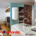 Електрически бойлер Atlantic, Steatite Turbo 50 литра, 2100 W, сух керамичен нагревател