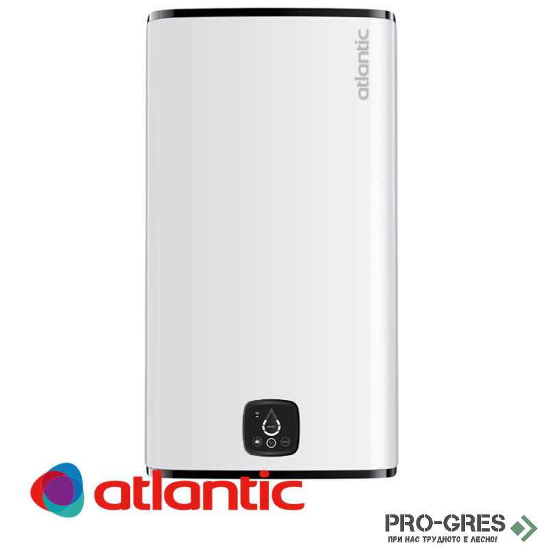 Електрически бойлер Atlantic CUBE Steatite Wi-Fi, 100 литра