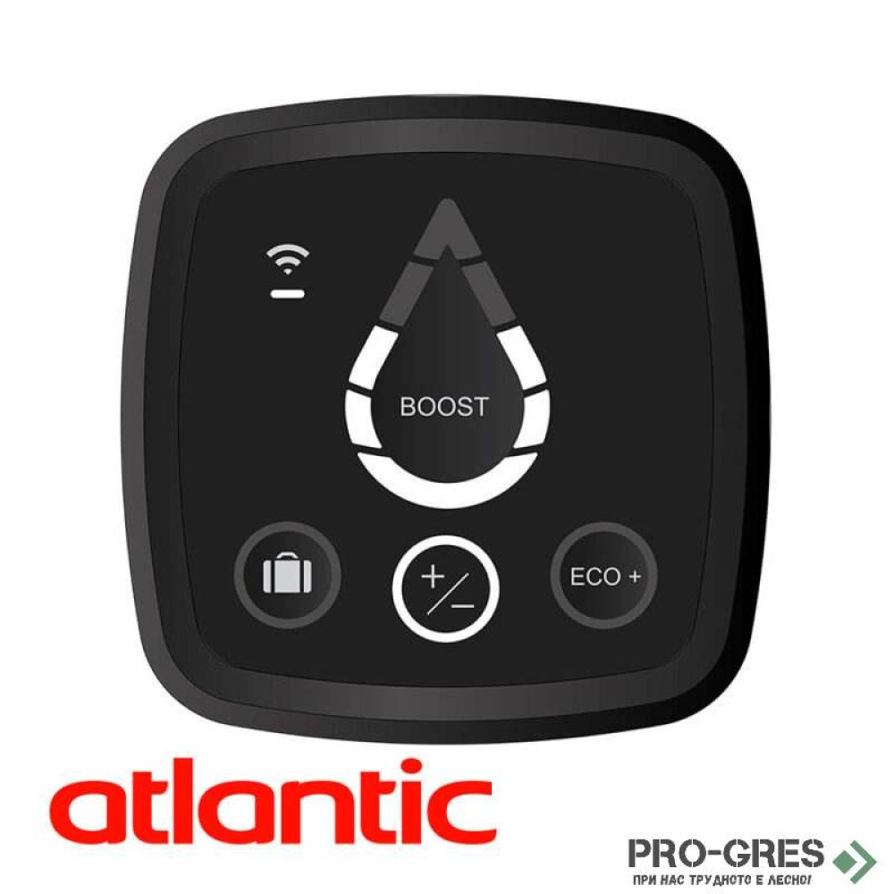 Електрически бойлер Atlantic Genius Steatite Wi-Fi, 100 литра