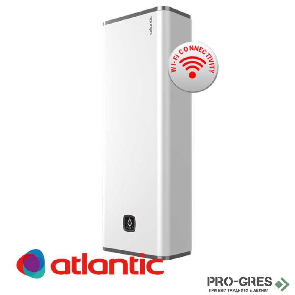 Електрически бойлер Atlantic Vertigo Steatite Wi-Fi 100, 80 литра