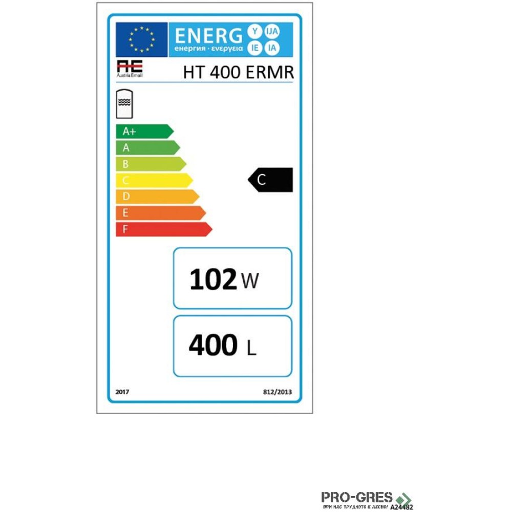 Високообемен бойлер с 2 топлообменика HT 400 ERMR, Austria Email