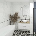 Плочки за баня Kera Tile Aston White Matt 33.3×90 см Плочки за баня Kera Tile Aston White Matt 33.3×90 см