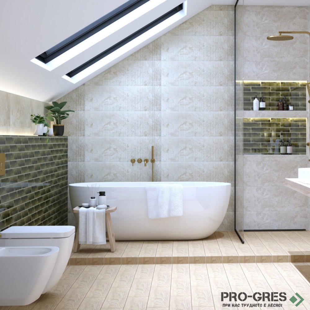 Плочки за баня Baldocer Canyon Beige 30×90 см Плочки за баня Baldocer Canyon Beige 30×90 см