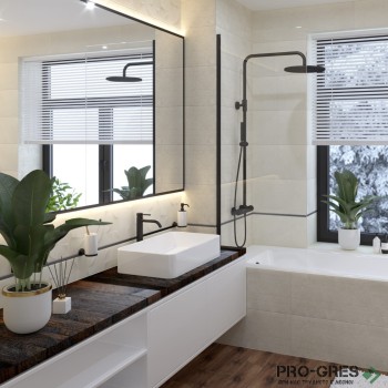 Плочки за баня Baldocer Icon Natural 30×90 см