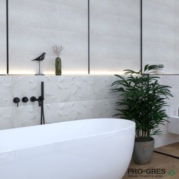 Плочки за баня Baldocer Icon Pearl 30×90 см