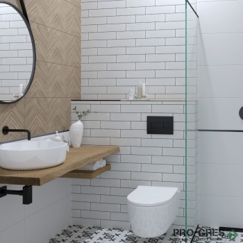 Плочки за баня Baldocer Larchwood Ipe 30×90 см